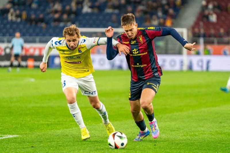 Football. PKO BP Ekstraklasa. Pogon Szczecin - Motor Lublin. 14.05.2025