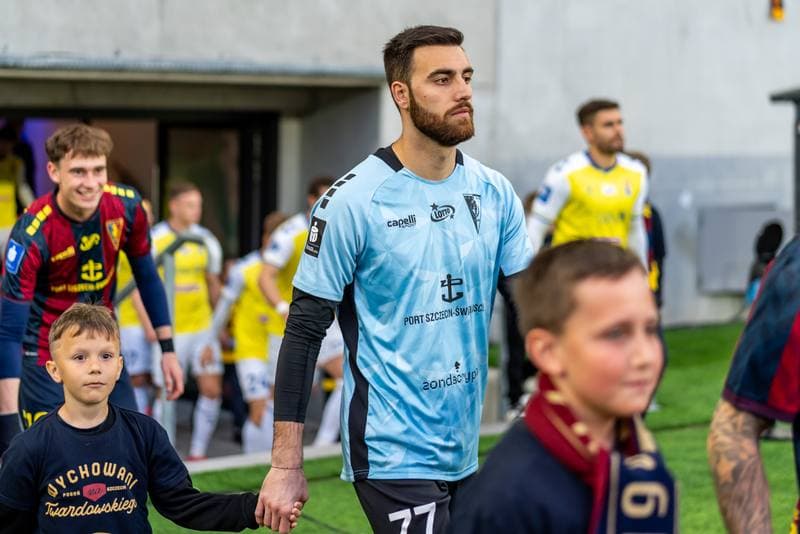 Football. PKO BP Ekstraklasa. Pogon Szczecin - Motor Lublin. 14.05.2025