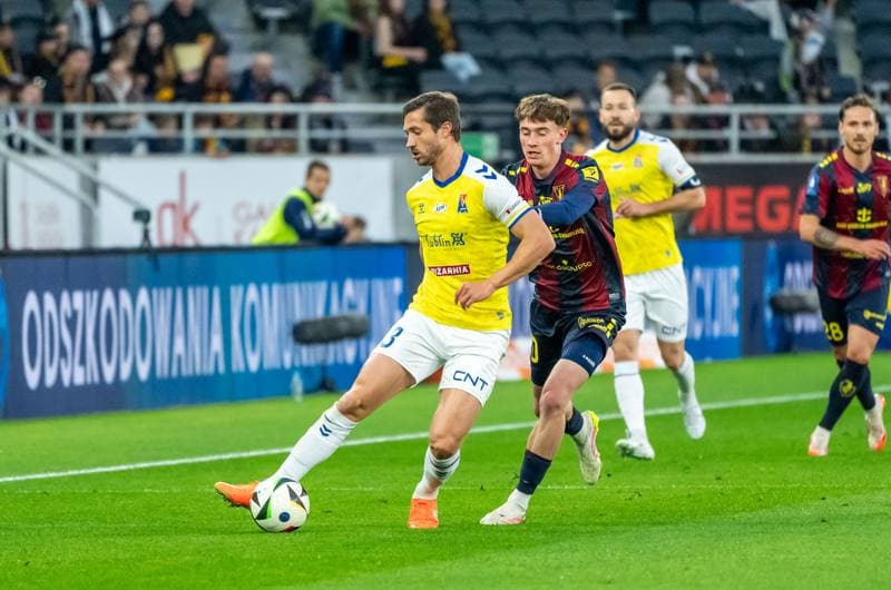 Football. PKO BP Ekstraklasa. Pogon Szczecin - Motor Lublin. 14.05.2025