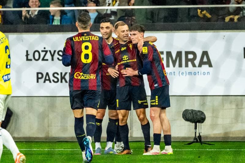 Football. PKO BP Ekstraklasa. Pogon Szczecin - Motor Lublin. 14.05.2025