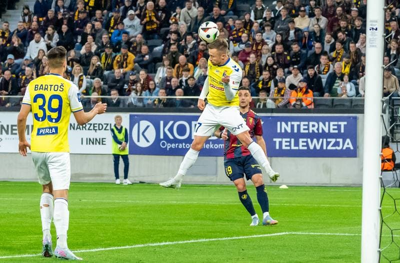 Football. PKO BP Ekstraklasa. Pogon Szczecin - Motor Lublin. 14.05.2025