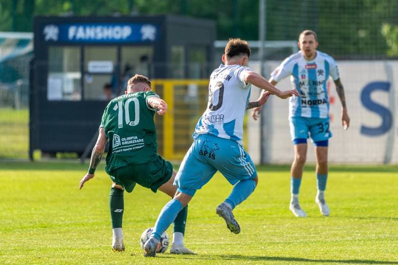 Football. Betclick 2 Liga. Swit Szczecin - Olimpia Grudziadz. 10.05.2025