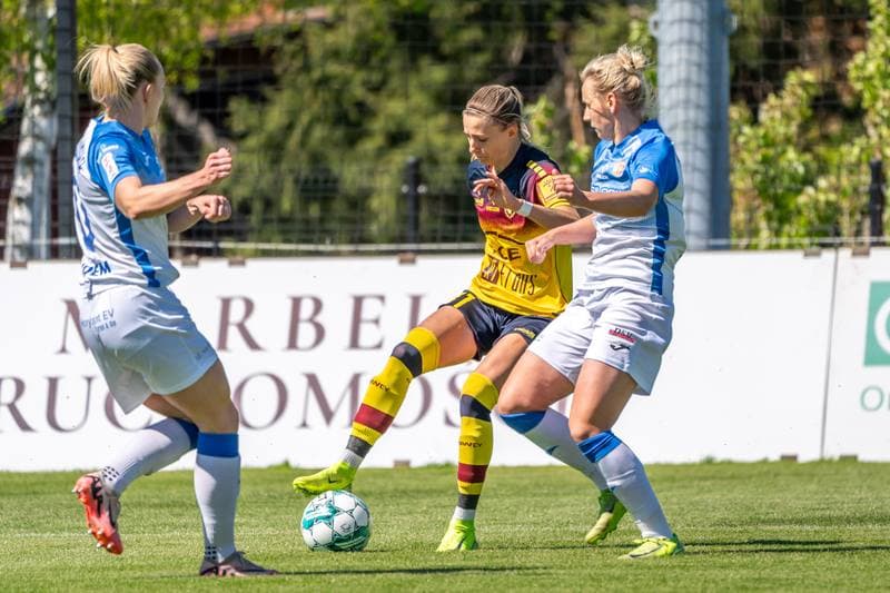 Football. Orlen Ekstraliga Kobiet. Pogon Szczecin - Czarni Sosnowiec. 27.04.2025