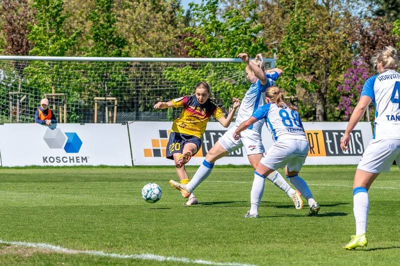Football. Orlen Ekstraliga Kobiet. Pogon Szczecin - Czarni Sosnowiec. 27.04.2025