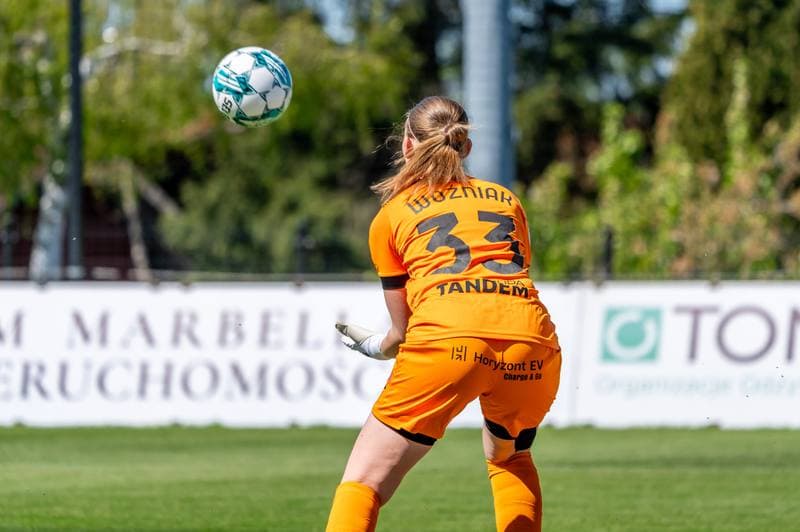 Football. Orlen Ekstraliga Kobiet. Pogon Szczecin - Czarni Sosnowiec. 27.04.2025
