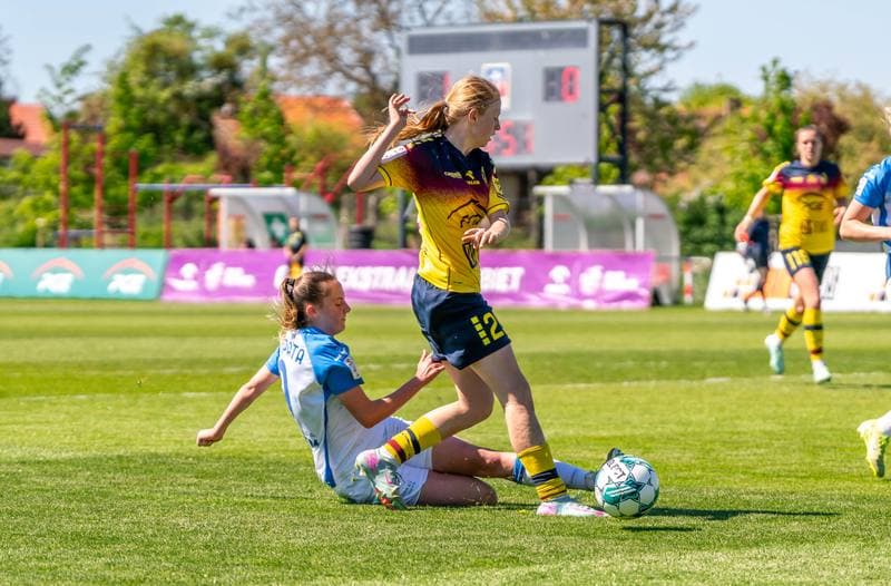 Football. Orlen Ekstraliga Kobiet. Pogon Szczecin - Czarni Sosnowiec. 27.04.2025