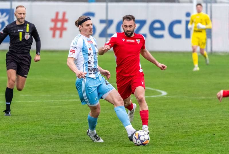 Football. Betclick 2 Liga. Swit Szczecin - Wisla Pulawy. 11.04.2025
