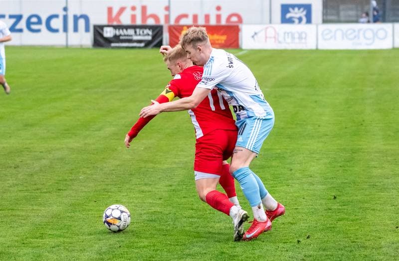 Football. Betclick 2 Liga. Swit Szczecin - Wisla Pulawy. 11.04.2025
