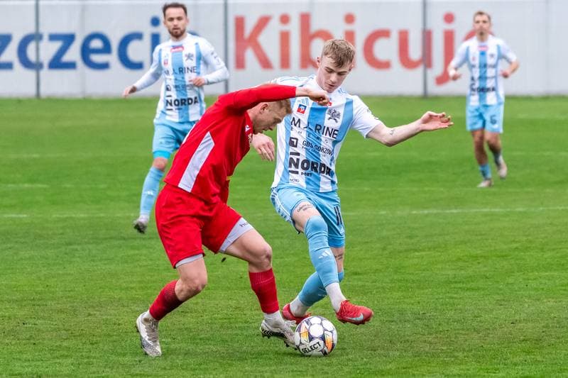 Football. Betclick 2 Liga. Swit Szczecin - Wisla Pulawy. 11.04.2025