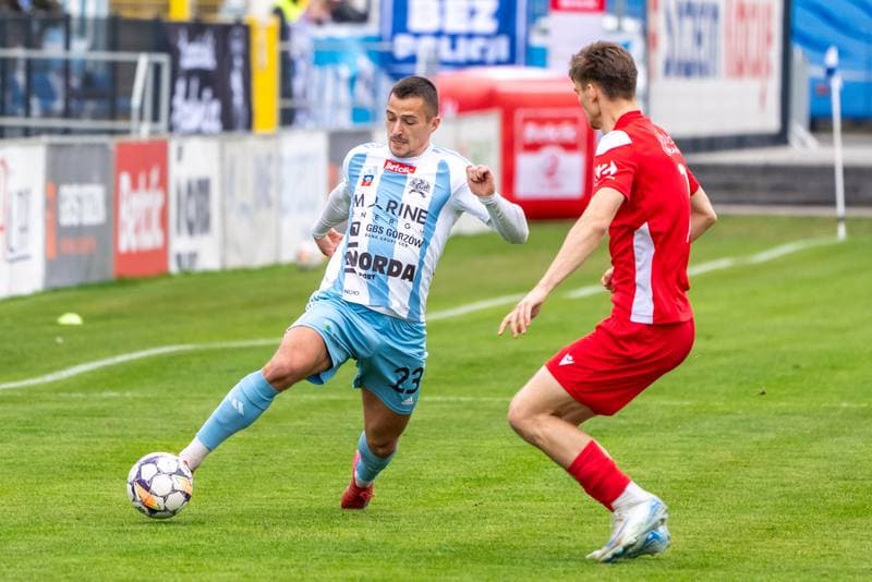 Football. Betclick 2 Liga. Swit Szczecin - Wisla Pulawy. 11.04.2025