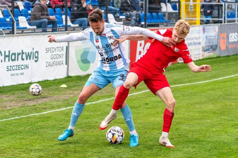 Football. Betclick 2 Liga. Swit Szczecin - Wisla Pulawy. 11.04.2025