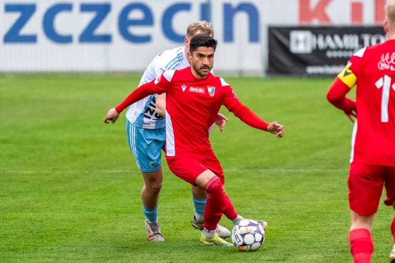 Football. Betclick 2 Liga. Swit Szczecin - Wisla Pulawy. 11.04.2025
