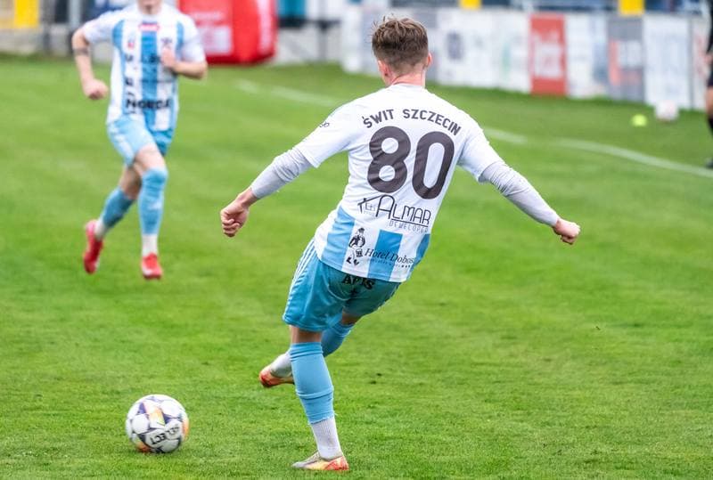 Football. Betclick 2 Liga. Swit Szczecin - Wisla Pulawy. 11.04.2025