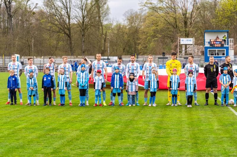 Football. Betclick 2 Liga. Swit Szczecin - Wisla Pulawy. 11.04.2025
