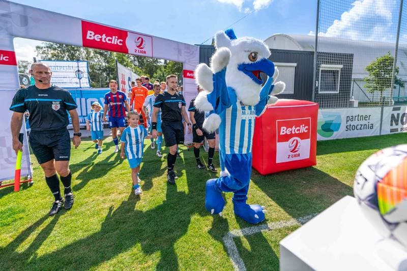 Football. Betclick 2 Liga. Swit Szczecin - Polonia Bytom. 31.08.2024