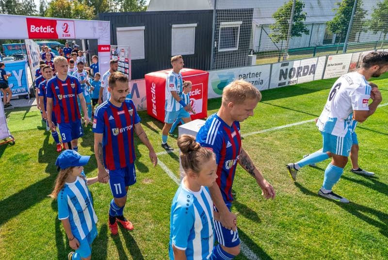Football. Betclick 2 Liga. Swit Szczecin - Polonia Bytom. 31.08.2024