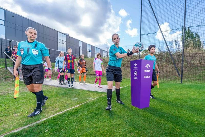 Football. Orlen Ekstraliga Kobiet. Pogon Szczecin - Skra Czestochowa. 29.09.2024