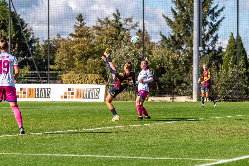 Football. Orlen Ekstraliga Kobiet. Pogon Szczecin - Skra Czestochowa. 29.09.2024