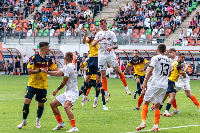 Football. PKO BP Ekstraklasa. Zaglebie Lubin - Pogon Szczecin. 28.07.2024