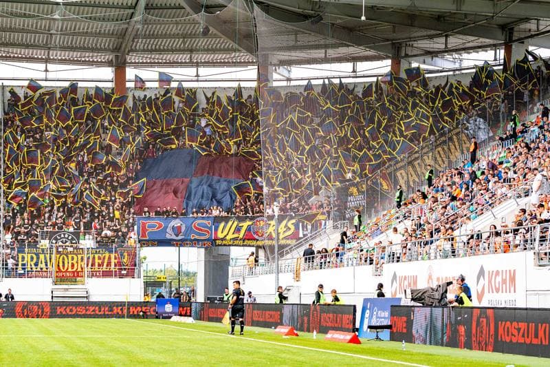 Football. PKO BP Ekstraklasa. Zaglebie Lubin - Pogon Szczecin. 28.07.2024