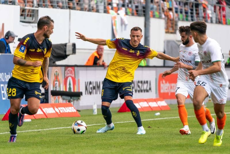 Football. PKO BP Ekstraklasa. Zaglebie Lubin - Pogon Szczecin. 28.07.2024
