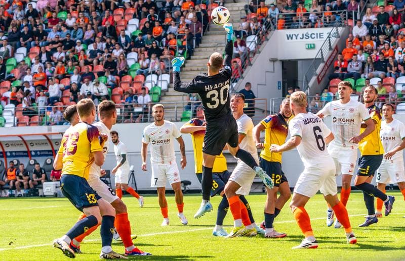 Football. PKO BP Ekstraklasa. Zaglebie Lubin - Pogon Szczecin. 28.07.2024
