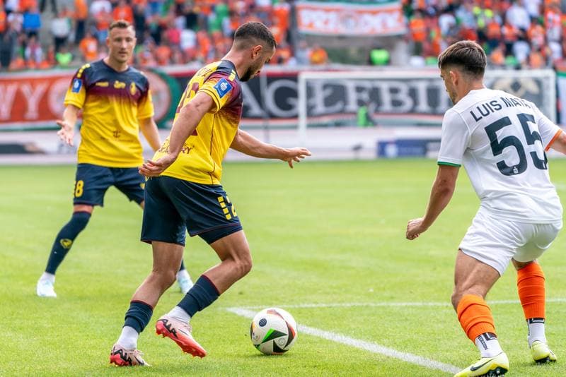 Football. PKO BP Ekstraklasa. Zaglebie Lubin - Pogon Szczecin. 28.07.2024