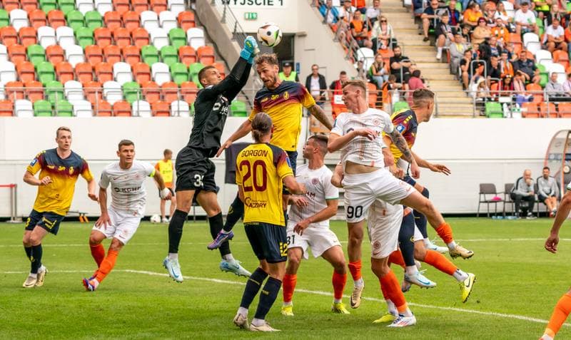 Football. PKO BP Ekstraklasa. Zaglebie Lubin - Pogon Szczecin. 28.07.2024