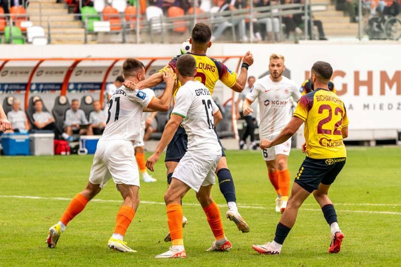 Football. PKO BP Ekstraklasa. Zaglebie Lubin - Pogon Szczecin. 28.07.2024