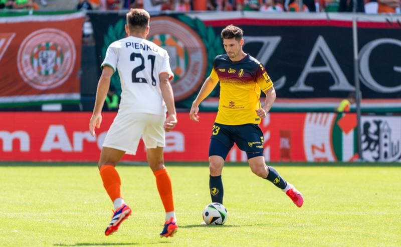 Football. PKO BP Ekstraklasa. Zaglebie Lubin - Pogon Szczecin. 28.07.2024