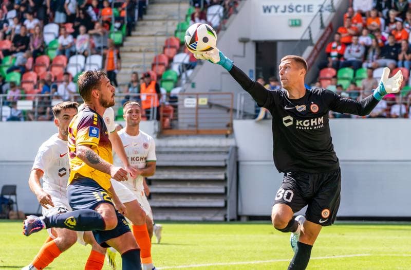 Football. PKO BP Ekstraklasa. Zaglebie Lubin - Pogon Szczecin. 28.07.2024