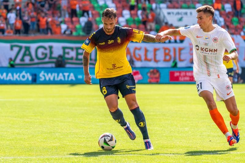 Football. PKO BP Ekstraklasa. Zaglebie Lubin - Pogon Szczecin. 28.07.2024