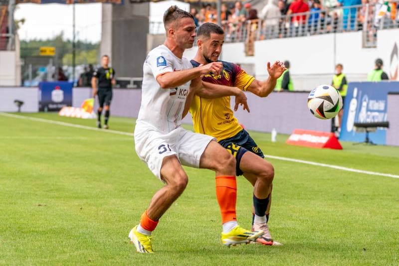 Football. PKO BP Ekstraklasa. Zaglebie Lubin - Pogon Szczecin. 28.07.2024