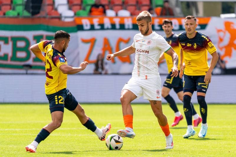 Football. PKO BP Ekstraklasa. Zaglebie Lubin - Pogon Szczecin. 28.07.2024