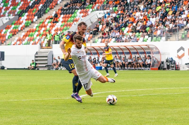 Football. PKO BP Ekstraklasa. Zaglebie Lubin - Pogon Szczecin. 28.07.2024