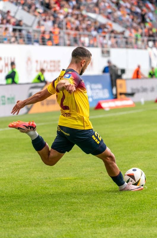 Football. PKO BP Ekstraklasa. Zaglebie Lubin - Pogon Szczecin. 28.07.2024