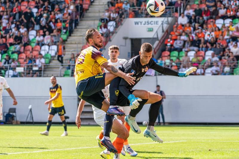 Football. PKO BP Ekstraklasa. Zaglebie Lubin - Pogon Szczecin. 28.07.2024
