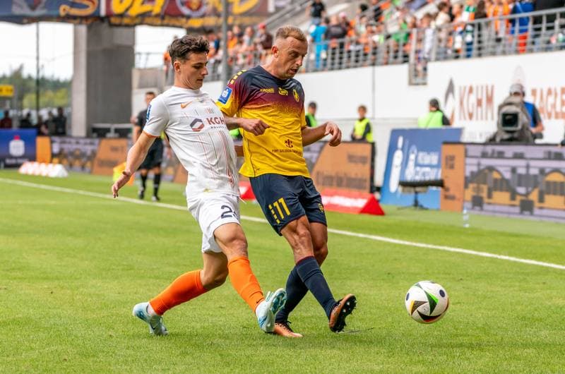 Football. PKO BP Ekstraklasa. Zaglebie Lubin - Pogon Szczecin. 28.07.2024