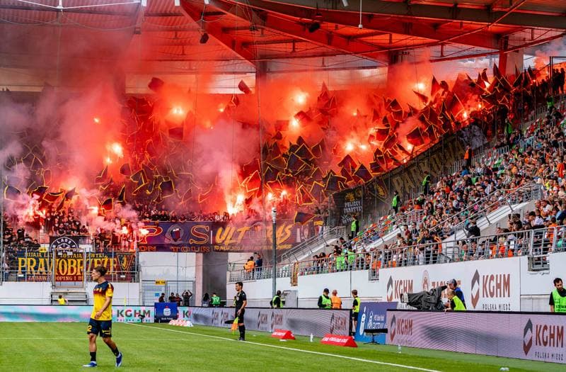 Football. PKO BP Ekstraklasa. Zaglebie Lubin - Pogon Szczecin. 28.07.2024