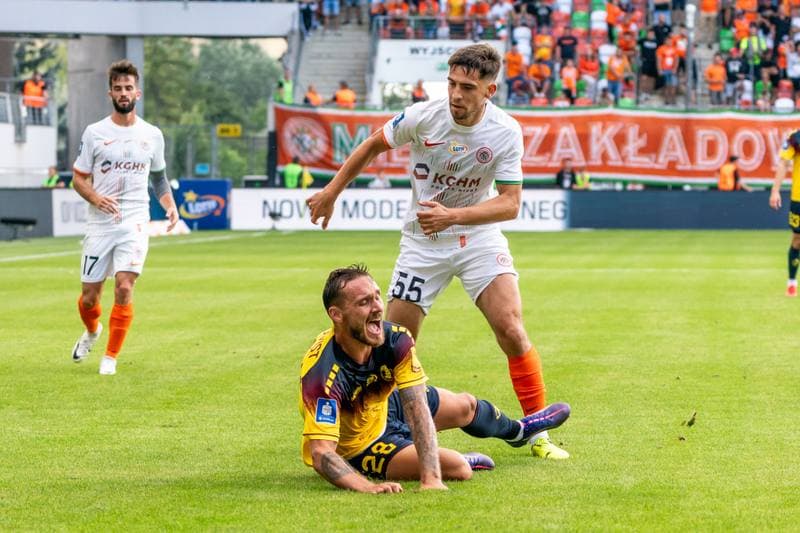 Football. PKO BP Ekstraklasa. Zaglebie Lubin - Pogon Szczecin. 28.07.2024