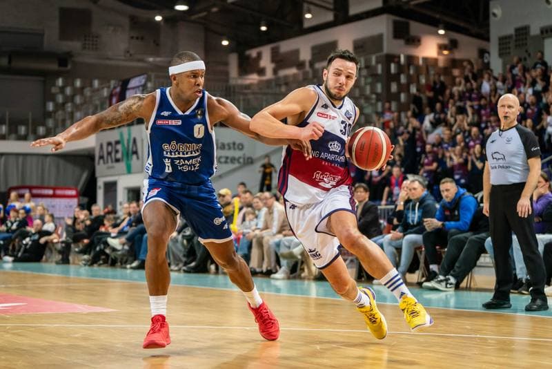 Basketball. Orlen Basket Liga. King Wilki Morskie Szczecin - Gornik Zamek Ksiaz Walbrzych. 27.01.2025