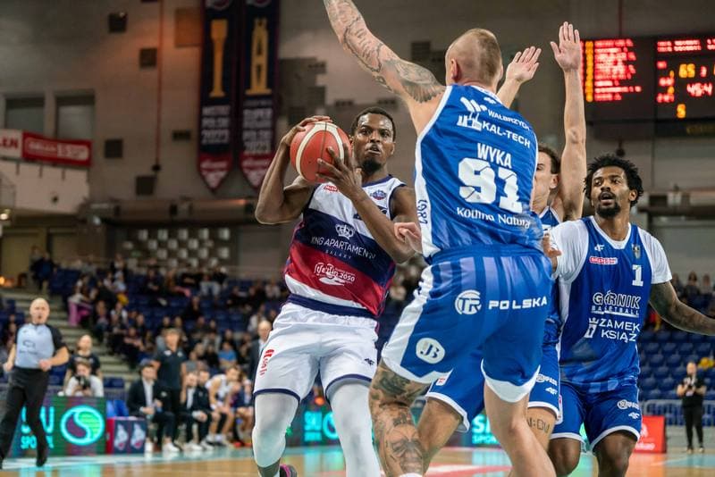 Basketball. Orlen Basket Liga. King Wilki Morskie Szczecin - Gornik Zamek Ksiaz Walbrzych. 27.01.2025
