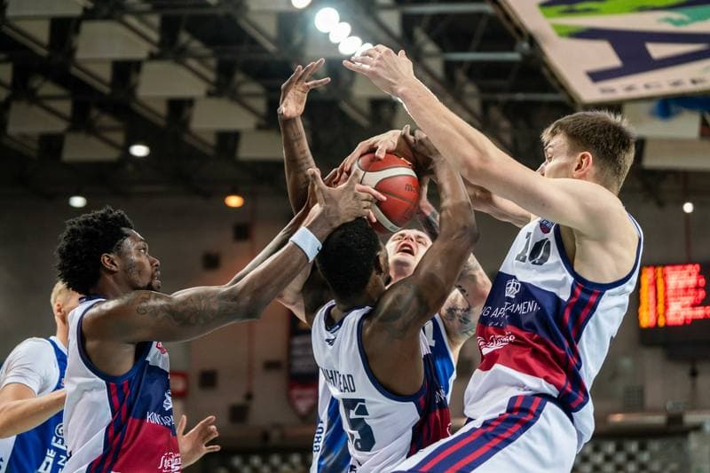Basketball. Orlen Basket Liga. King Wilki Morskie Szczecin - Gornik Zamek Ksiaz Walbrzych. 27.01.2025