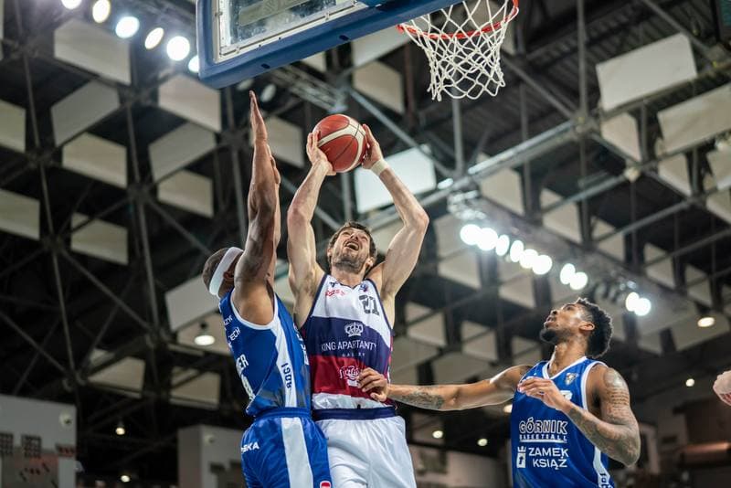 Basketball. Orlen Basket Liga. King Wilki Morskie Szczecin - Gornik Zamek Ksiaz Walbrzych. 27.01.2025