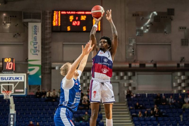 Basketball. Orlen Basket Liga. King Wilki Morskie Szczecin - Gornik Zamek Ksiaz Walbrzych. 27.01.2025