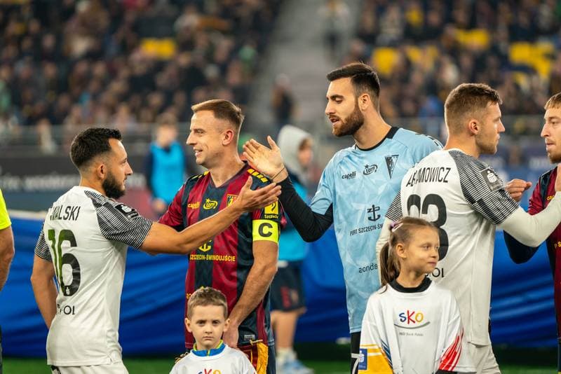 Football. PKO BP Ekstraklasa. Pogon Szczecin - Puszcza Niepolomice. 25.10.2024