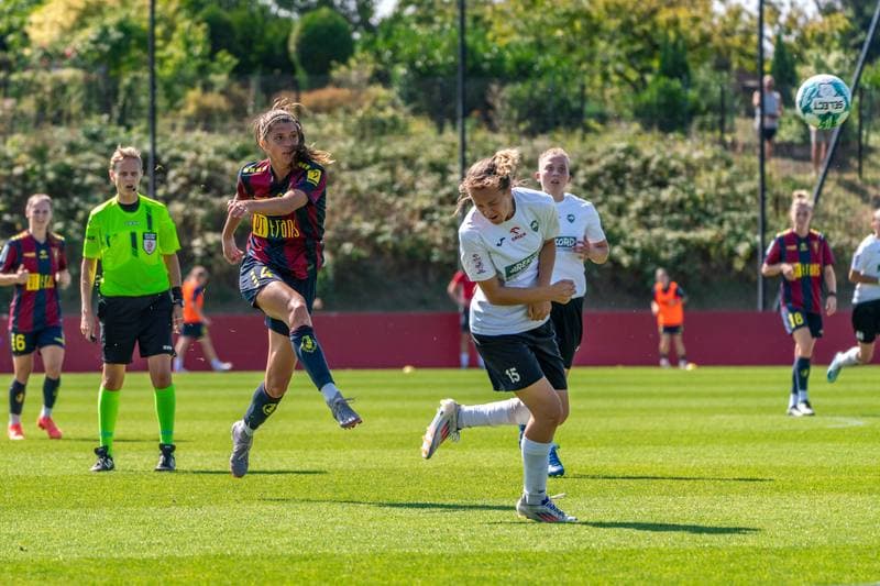 Football. Orlen Ekstraliga Kobiet. Pogon Szczecin - Rekord Bielsko-Biala. 24.08.2024
