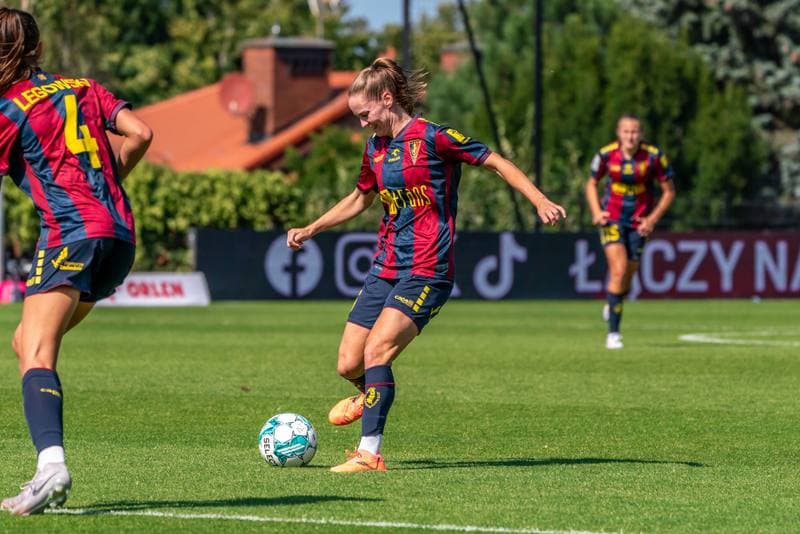 Football. Orlen Ekstraliga Kobiet. Pogon Szczecin - Rekord Bielsko-Biala. 24.08.2024