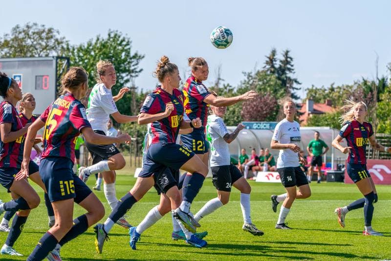 Football. Orlen Ekstraliga Kobiet. Pogon Szczecin - Rekord Bielsko-Biala. 24.08.2024