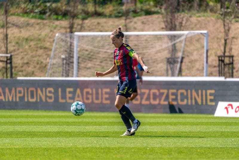 Football. Orlen Ekstraliga Kobiet. Pogon Szczecin - Rekord Bielsko-Biala. 24.08.2024